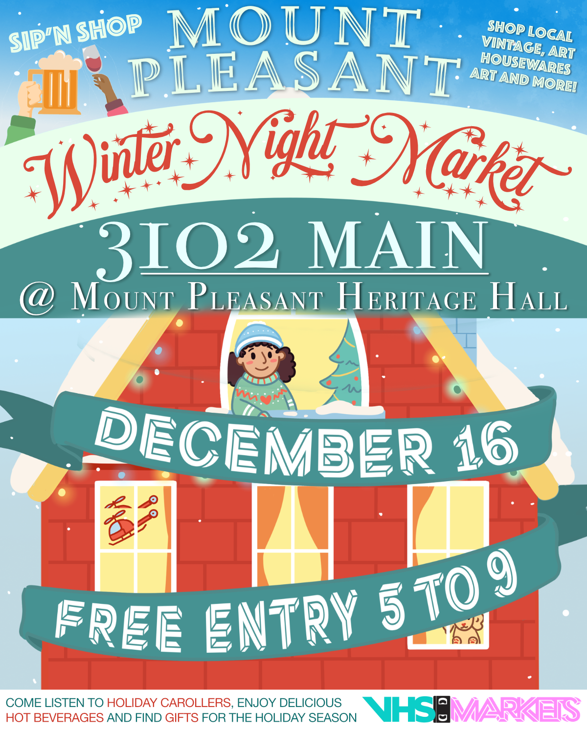 Vancouver Winter Market - December 16